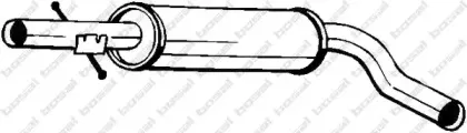 105-109 BOSAL Средний глушитель выхлопных газов 105-109 BOSAL Средний глушитель выхлопных газов