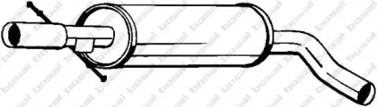 105-111 BOSAL Средний глушитель выхлопных газов 105-111 BOSAL Средний глушитель выхлопных газов
