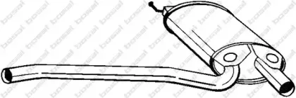 105-167 BOSAL Средний глушитель выхлопных газов 105-167 BOSAL Средний глушитель выхлопных газов