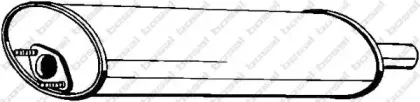 115-743 BOSAL Средний глушитель выхлопных газов 115-743 BOSAL Средний глушитель выхлопных газов