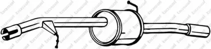 135-109 BOSAL Глушитель выхлопных газов конечный 135-109 BOSAL Глушитель выхлопных газов конечный