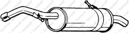 190-179 BOSAL Глушитель выхлопных газов конечный 190-179 BOSAL Глушитель выхлопных газов конечный