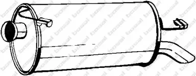 135-609 BOSAL Глушитель выхлопных газов конечный 135-609 BOSAL Глушитель выхлопных газов конечный