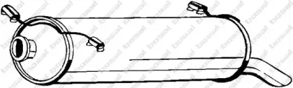 135-697 BOSAL Глушитель выхлопных газов конечный 135-697 BOSAL Глушитель выхлопных газов конечный