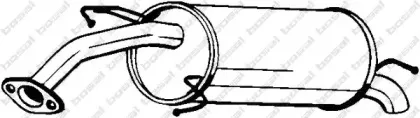 141-219 BOSAL Глушитель выхлопных газов конечный 141-219 BOSAL Глушитель выхлопных газов конечный