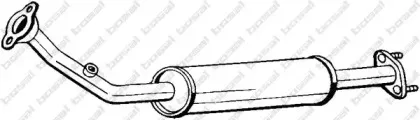 142-101 BOSAL Предглушитель выхлопных газов 142-101 BOSAL Предглушитель выхлопных газов