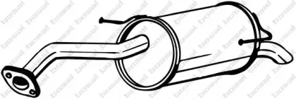145-117 BOSAL Глушитель выхлопных газов конечный 145-117 BOSAL Глушитель выхлопных газов конечный