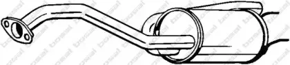 163-057 BOSAL Глушитель выхлопных газов конечный 163-057 BOSAL Глушитель выхлопных газов конечный