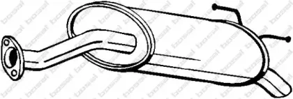 163-391 BOSAL Глушитель выхлопных газов конечный 163-391 BOSAL Глушитель выхлопных газов конечный