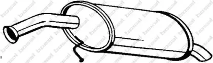 169-217 BOSAL Глушитель выхлопных газов конечный 169-217 BOSAL Глушитель выхлопных газов конечный
