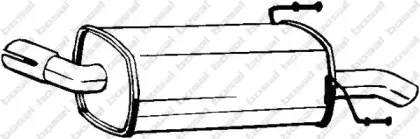 185-099 BOSAL Глушитель выхлопных газов конечный 185-099 BOSAL Глушитель выхлопных газов конечный