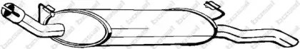 185-137 BOSAL Глушитель выхлопных газов конечный 185-137 BOSAL Глушитель выхлопных газов конечный