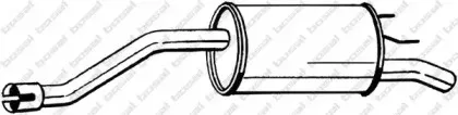 185-359 BOSAL Глушитель выхлопных газов конечный 185-359 BOSAL Глушитель выхлопных газов конечный