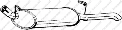 185-955 BOSAL Глушитель выхлопных газов конечный 185-955 BOSAL Глушитель выхлопных газов конечный