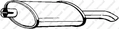 185-999 BOSAL Глушитель выхлопных газов конечный 185-999 BOSAL Глушитель выхлопных газов конечный