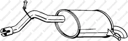 190-085 BOSAL Глушитель выхлопных газов конечный 190-085 BOSAL Глушитель выхлопных газов конечный