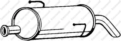 190-017 BOSAL Глушитель выхлопных газов конечный 190-017 BOSAL Глушитель выхлопных газов конечный