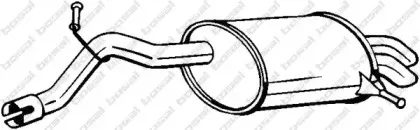 190-193 BOSAL Глушитель выхлопных газов конечный 190-193 BOSAL Глушитель выхлопных газов конечный