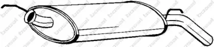 200-149 BOSAL Глушитель выхлопных газов конечный 200-149 BOSAL Глушитель выхлопных газов конечный