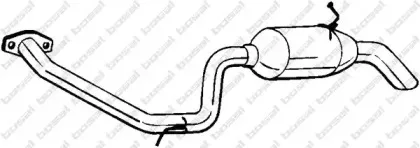 228-163 BOSAL Глушитель выхлопных газов конечный 228-163 BOSAL Глушитель выхлопных газов конечный