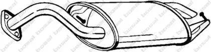 228-495 BOSAL Глушитель выхлопных газов конечный 228-495 BOSAL Глушитель выхлопных газов конечный
