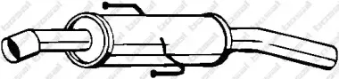 228-465 BOSAL Средний глушитель выхлопных газов 228-465 BOSAL Средний глушитель выхлопных газов