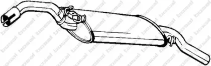 233-563 BOSAL Глушитель выхлопных газов конечный 233-563 BOSAL Глушитель выхлопных газов конечный