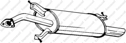 235-215 BOSAL Глушитель выхлопных газов конечный 235-215 BOSAL Глушитель выхлопных газов конечный
