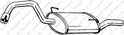 235-947 BOSAL Глушитель выхлопных газов конечный 235-947 BOSAL Глушитель выхлопных газов конечный
