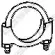 250-238 BOSAL Клемма, система выпуска 250-238 BOSAL Клемма, система выпуска