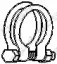 250-458 BOSAL Клемма, система выпуска 250-458 BOSAL Клемма, система выпуска