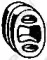 255-041 BOSAL Резиновые полоски, система выпуска 255-041 BOSAL Резиновые полоски, система выпуска