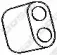 255-819 BOSAL Резиновые полоски, система выпуска 255-819 BOSAL Резиновые полоски, система выпуска