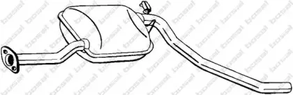 278-991 BOSAL Средний глушитель выхлопных газов 278-991 BOSAL Средний глушитель выхлопных газов