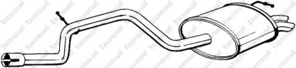 279-507 BOSAL Глушитель выхлопных газов конечный 279-507 BOSAL Глушитель выхлопных газов конечный