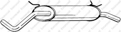 279-219 BOSAL Глушитель выхлопных газов конечный 279-219 BOSAL Глушитель выхлопных газов конечный