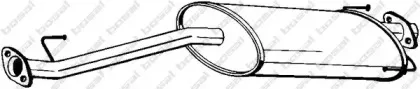 279-343 BOSAL Предглушитель выхлопных газов 279-343 BOSAL Предглушитель выхлопных газов