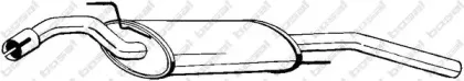 279-483 BOSAL Глушитель выхлопных газов конечный 279-483 BOSAL Глушитель выхлопных газов конечный
