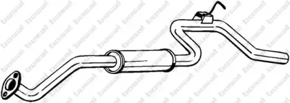 280-095 BOSAL Глушитель выхлопных газов конечный 280-095 BOSAL Глушитель выхлопных газов конечный