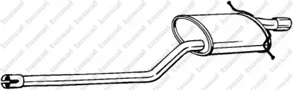 280-241 BOSAL Глушитель выхлопных газов конечный 280-241 BOSAL Глушитель выхлопных газов конечный