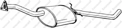 281-057 BOSAL Средний глушитель выхлопных газов 281-057 BOSAL Средний глушитель выхлопных газов
