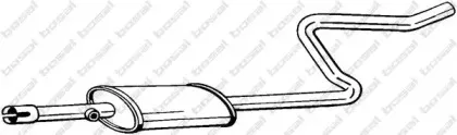 281-283 BOSAL Средний глушитель выхлопных газов 281-283 BOSAL Средний глушитель выхлопных газов
