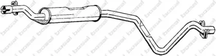 282-247 BOSAL Средний глушитель выхлопных газов 282-247 BOSAL Средний глушитель выхлопных газов
