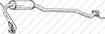 282-739 BOSAL Средний глушитель выхлопных газов 282-739 BOSAL Средний глушитель выхлопных газов