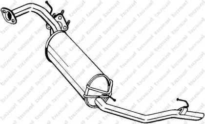 282-949 BOSAL Глушитель выхлопных газов конечный 282-949 BOSAL Глушитель выхлопных газов конечный