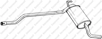 283-073 BOSAL Глушитель выхлопных газов конечный 283-073 BOSAL Глушитель выхлопных газов конечный