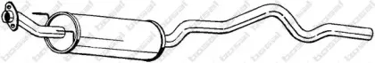 283-317 BOSAL Средний глушитель выхлопных газов 283-317 BOSAL Средний глушитель выхлопных газов