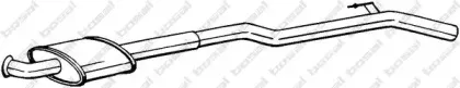 283-547 BOSAL Средний глушитель выхлопных газов 283-547 BOSAL Средний глушитель выхлопных газов