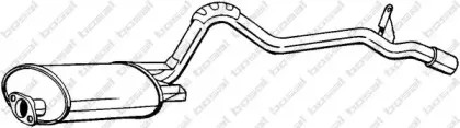 283-605 BOSAL Глушитель выхлопных газов конечный 283-605 BOSAL Глушитель выхлопных газов конечный