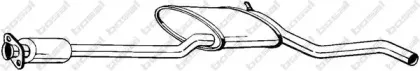 283-671 BOSAL Средний глушитель выхлопных газов 283-671 BOSAL Средний глушитель выхлопных газов